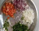 A picture of step 2 of Rajma Paneer Masala.