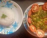 A picture of step 4 of Kathiyavadi Authentic saak "GUVAR DHOKDI".