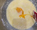 Hình bước làm 2 của món Bánh bông lan castella chà bông sốt dầu trứng