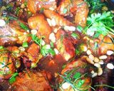 Hình bước làm 5 của món Gongbaojiding or Kung Pao Chicken (Gà Kung Pao)