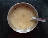 A picture of step 4 of Leg soup.