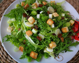 Foto del paso 5 de la receta: Ensalada de escarola con ajo y aderezo de cítricos