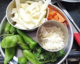બેસન કલરફૂલ સંભારો (Besan Colourful Sambharo recipe in gujarati) રેસીપી સ્ટેપ1ફોટો