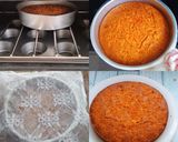 A picture of step 4 of Semolina and carrot cake.