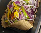 Foto del paso 2 de la receta: Relleno de fajitas de pollo en freidora de aire