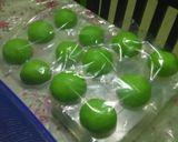 Foto langkah ke 5 dari resep 13.Donat nasi rasa pandan empuk #bikinramadanberkesan.