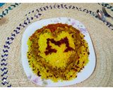 عکس مرحله 1 از دستور مرصع پلو برای همسر جان😋🧔🤤