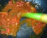 A picture of step 3 of Chicken chili with pasta 🌶️🍝.