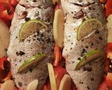 Foto del paso 2 de la receta Besugo al horno, a la lima y hierbas ibéricas