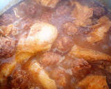 Foto del paso 6 de la receta: Pollo con albóndigas en salsa de hortalizas
