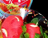 A picture of step 2 of Rooh Afza Sorbet.