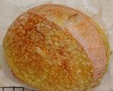 Foto langkah ke 26 dari resep Matcha Ubi Ungu Kunyit Sourdough Bread.