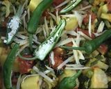 A picture of step 7 of Mix sabzi / mix veggies.