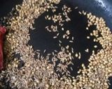 A picture of step 1 of Kadhai Paneer.