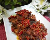 Foto langkah ke 8 dari resep Dendeng Balado.