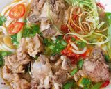 Hình bước làm 3 của món Bún Bò Huế(Xương Bò)