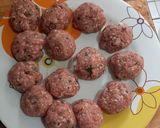 A picture of step 2 of Meatballs in Broth for Beginners.