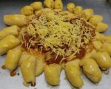 Foto langkah ke 7 dari resep Cheesy bites pizza.
