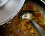 A picture of step 5 of Vegetable Dalia.
