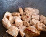 Hình bước làm 2 của món Thịt Heo Hầm Đậu Trắng