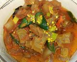 Foto langkah ke 4 dari resep Kikil Bumbu Kuning Pedas.