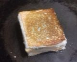 A picture of step 5 of Tri-colour sandwich.