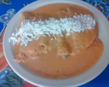 Foto del paso 4 de la receta: Enchiladas rojas rellenas de champiñones y atún