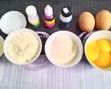 Foto langkah ke 1 dari resep Bolu gulung kukus Karakter so simple TANPA PENGEMBANG.