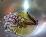 A picture of step 2 of Spinach Bhurji (Palak Aloo Bhurji).