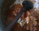 A picture of step 2 of Chicken n chickpea biryani.