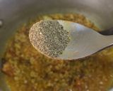 A picture of step 9 of Shola - The blend of Spinach and Lentils.