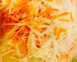 A picture of step 2 of Brown Rice Paper Beet Spring Rolls.