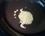 A picture of step 2 of Panta Bhat.