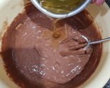 Foto langkah ke 4 dari resep Bolu Kukus Coklat (Egless no Mixer).