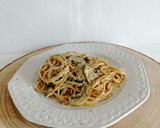 Foto del paso 8 de la receta: Spaghetti con champiñones y salsa de queso