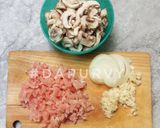 Foto langkah ke 2 dari resep SPAGHETTI CREAMY MUSHROOM / Spaghetti krim susu.