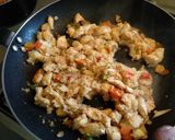 Foto del paso 4 de la receta Cous-cous con verduras y pollo a la salsa de soja