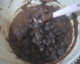 Foto langkah ke 4 dari resep Muffin Double Cokelat.