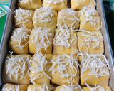 Foto langkah ke 6 dari resep Bolen Pisang Coklat Tanpa Pastry.