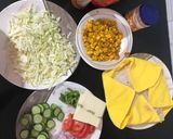 टॉर्टिला पनीर रैप (tortilla paneer wrap recipe in Hindi) रेसिपी चरण 5 फोटो