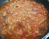 Foto del paso 8 de la receta: Repollo con fideos