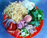 Foto langkah ke 1 dari resep Bakmie Gepeng Goreng.