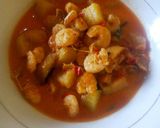 Foto langkah ke 7 dari resep Kari Udang Kentang.