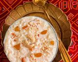 A picture of step 5 of Rice Pudding/ Danedar Kesari Phirni Whithout Grind/Creamy Rice Kheer ✨.