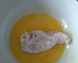 Une image de l'étape 2 de Poulet pané aux herbes.