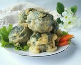 Foto langkah ke 4 dari resep Rolade Daun Singkong.
