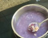 Hình bước làm 3 của món Cháo Khoai Lang Tím Thịt Heo