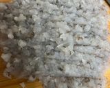 A picture of step 2 of Phoenix Tail Shrimp Balls.
