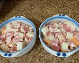 A picture of step 2 of Toast au Gratin.