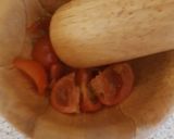 A picture of step 2 of My Grilled Chicken on Burger Buns with my secret sauce. 😁.